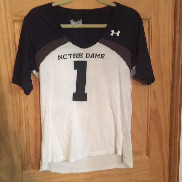 Under Armour Tops - 🌸3/$30🌸 Under Armour Notre Dame #1  tee